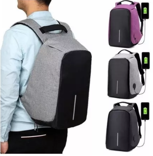 MOCHILA ANTI ROBO IMPERMEABLE