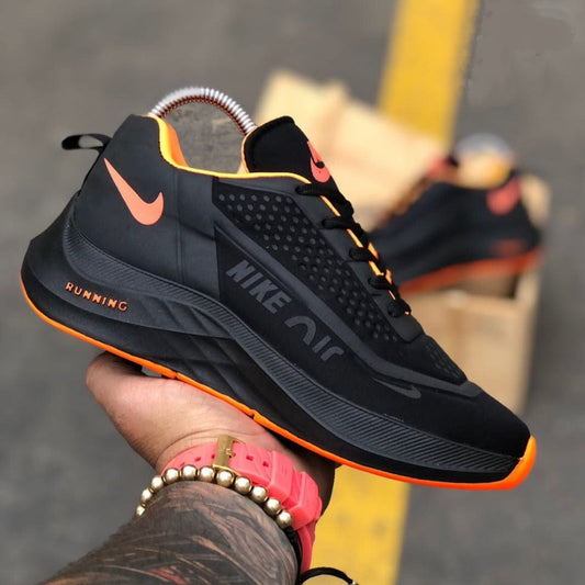 NIKE AIR RUNNING BLACK/ORANGE